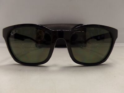 RAY BAN RB 4197 601/9A BLACK POLARIZED AUTHENTIC SUNGLASSES  display picture 1