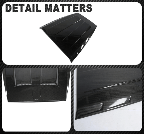 Fit For Mercedes W463 W464 G63 AMG G500 19+ Real Carbon Engine Hood Bonnet Cover - Picture 11 of 11