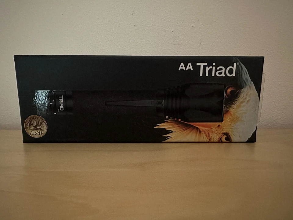 ASP Triad AA, Tactical LED Flashlight, (2) AA Lithium Batteries, Bright Cree XPG - Image 2 of 4