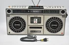 SHARP GF-9090 Turns On And Plays But Needs Work Cassette GHETTO BLASTER Boombox