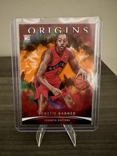 2021-22 Panini Origins Orange Scottie Barnes #54 Rookie Raptors NBA Card /75