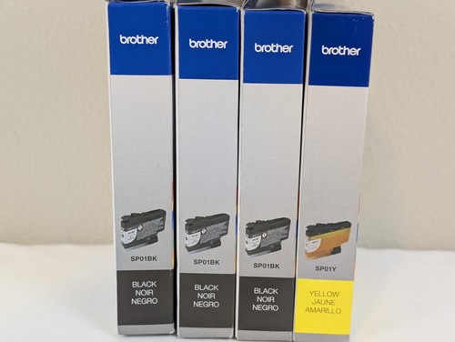 Brother Genuine SUBLIMATION INK CARTRIDGES SP01BK & SP01Y 4-Pack Total - Picture 8 of 8