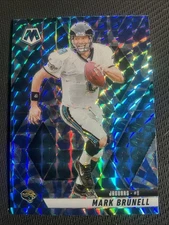 2025 Panini Mosaic - Mark Brunell # 37 Blue Reactive - Jacksonville Jaguars