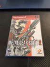 Metal Gear Solid 2 Sons of Liberty PS2 PlayStation 2 Complete CIB 1 YEAR WARRANT