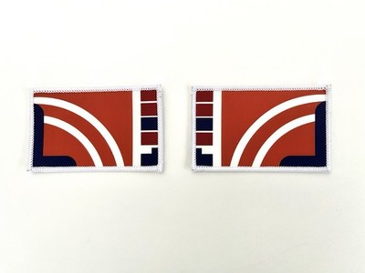 BOSSK BOUNTY HUNTER Patches/Aufnäher 2 Stk. / COSPLAY
