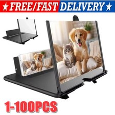 13'' Screen Magnifier Cell phone Newest Version 3D HD Video Phone Amplifier lot