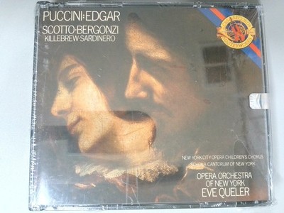 Puccini - Edgar CD 1977 World Premiere Recording Opera CBS Masterworks