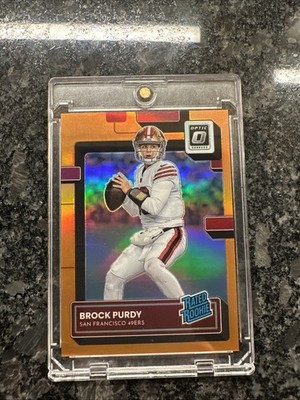 2022 Panini Donruss Optic - Rated Rookie Brock Purdy #277 Orange Prizm /199 (RC)