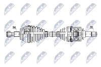 Nty Antriebswelle NPW-ME-055 FüR MERCEDES-BENZ