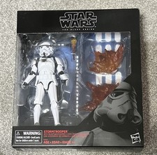 Star Wars Black Series 6    Deluxe Stormtrooper with Blast Accessories MiB