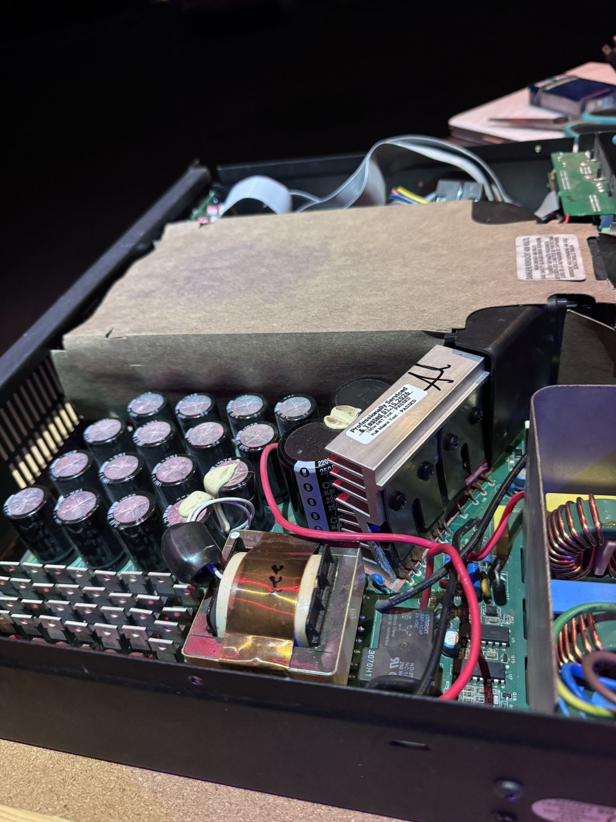 Serviced QSC CX108V Audio Amplifier - 8 Channel