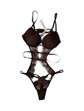 Victoria's Secret Lace Teddy Bodysuit Size S