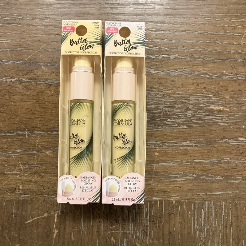 2 Pk - Physician Formula Butter Glow Corrector Yellow Jaune - 5.6 Oz - 1741094