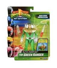 Power Rangers Re-Ignition Green Ranger Tommy Action Figure Auto Morphin