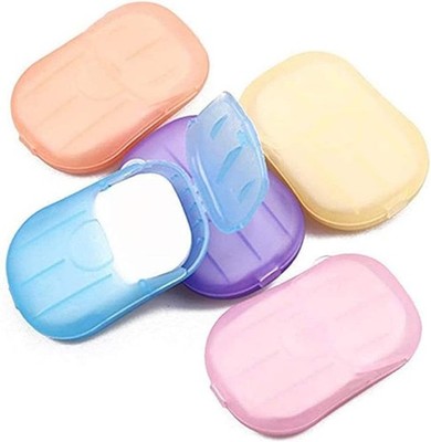 500 Sheets Colorful Disposable Soap Paper,5 Boxes Hand Cleaner Fragrance Mini...