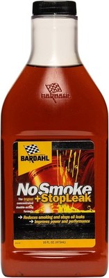 Bardahl NoSmoke Stop Leak Oil Additive 16oz Engine Smoke Reducer Leak Sealer 