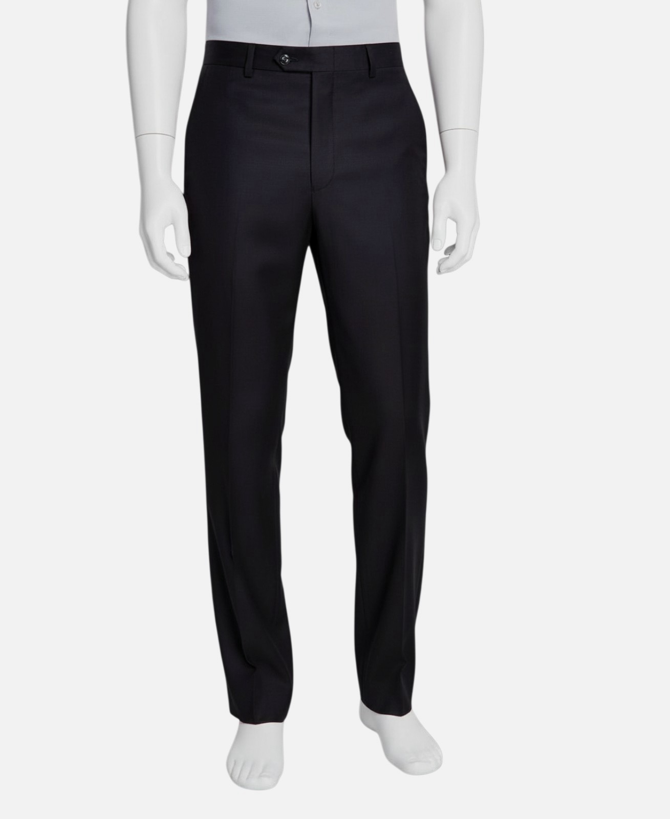 Michael Kors Men's Black Solid Wool Classic Fit Stretch Suit Pants Size 40W 30L