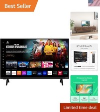 2019 Renewed D-Series 32-Inch LED TV with 120Hz Refresh Rate  Smart Features