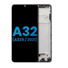LCD Assembly With Frame Without Finger Print Sensor For Samsung Galaxy A32 4G