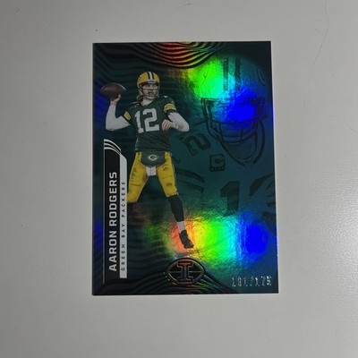 2022 Illusions Aaron Rodgers GREEN#/175 Packers COLOR MATCH