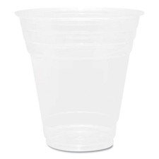 Karat CKC12 12 oz. 98 mm Rim Diameter PET Plastic Cups - Clear 1000/Carton New