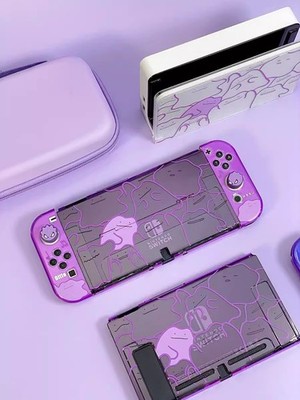 Pokemon Ditto Nintendo Switch OLED Case Cover Skin Shell Accessory