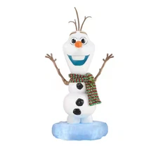 Home Depot 4 ft Animated LED Holiday Olaf Frozen Disney Christmas Home Depot NEW