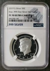 2019 S Proof 50c Kennedy Silver Half Dollar NGC PF70 Ultra Cameo