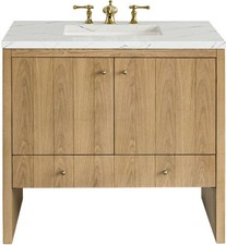 James Martin Vanities 435-V36-3ENC Hudson 36
