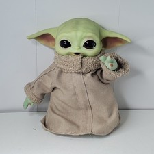 Star Wars Baby Yoda Plush 12" Grogu The Mandalorian Hard Head 2020 Toy Gift