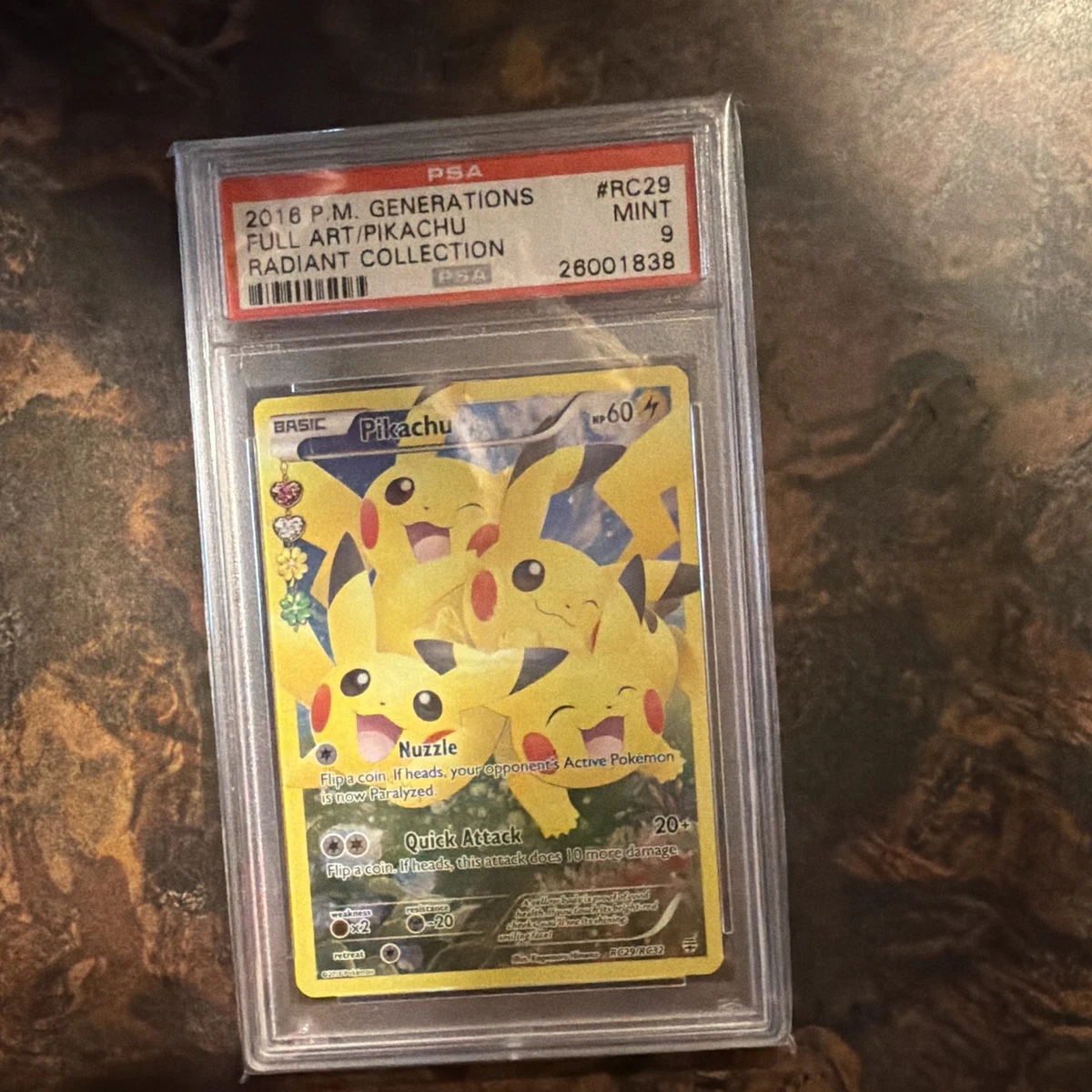 Pikachu Pokémon TCG Professional Sports Authenticator (PSA) Grade
