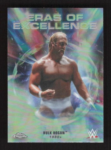 Hulk Hogan 2026 Topps Chrome WWE Eras of Excellence Refractor #ERA-2