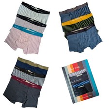 Image of Men's Paul Smith Low Rise Hipster Boxer Briefs Trunks Shorts 3 Pack