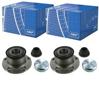 2X SKF RADLAGER-SATZ Hinten Passend FÜR CitroËN Jumper Fiat Ducato Opel Movano