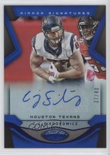 2016 Certified Mirror Signatures Blue 37/40 CJ Fiedorowicz #M-CJF Auto 2r8