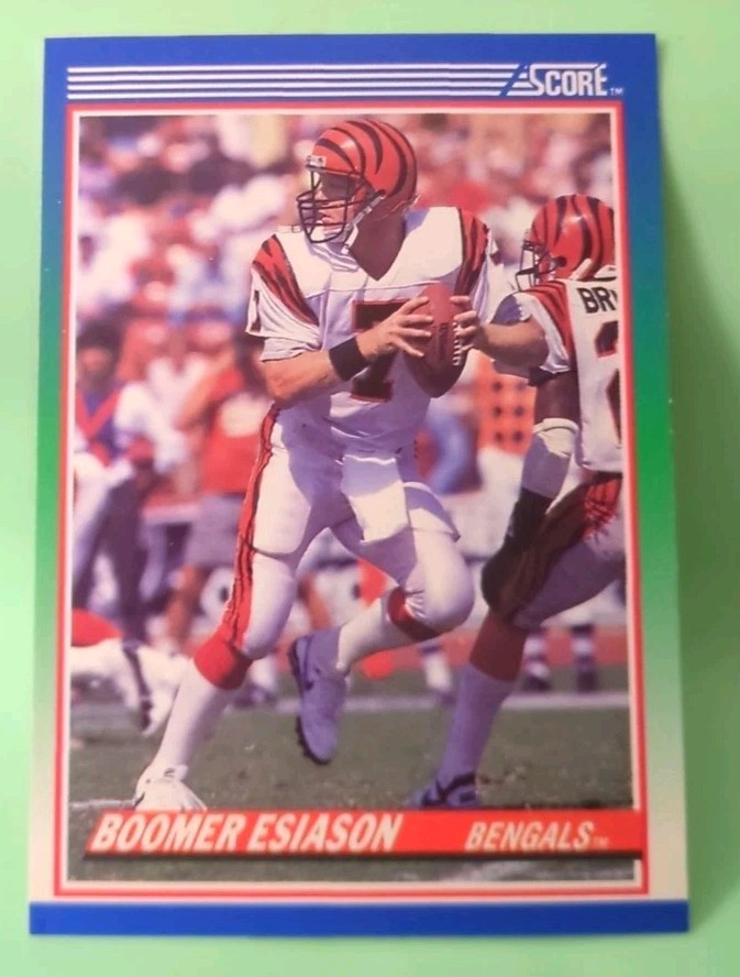 1990 Score - Boomer Esiason #40 - Cincinnati Bengals 