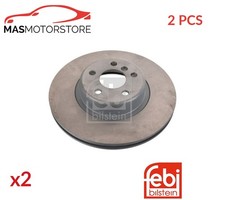 BREMSSCHEIBEN SATZ PAAR VORNE FEBI BILSTEIN 173011 2PCS P FÜR TOYOTA SUPRA
