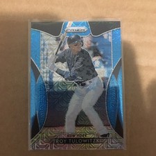 2019 Panini Prizm Troy Tulowitzki Blue Mojo Prizm /399 #255 Baseball Yankees