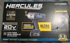 HERCULES 20V 1/2 in. Ultra Torque Impact Wrench Kit with 5 Ah Battery & Charger