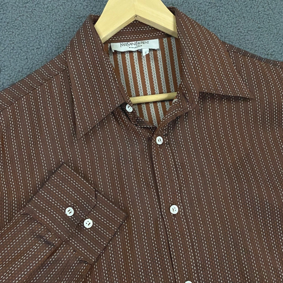 Original 100% Silk Vintage Dress Shirts for Men for sale | eBay