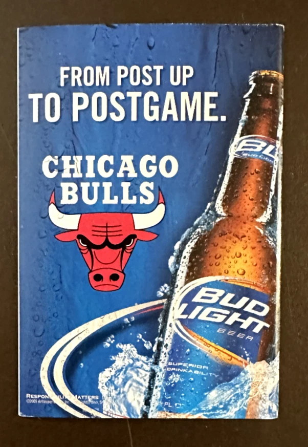 Chicago Bulls 2009-10 pocket schedule - Derrick Rose - Image 2 of 2