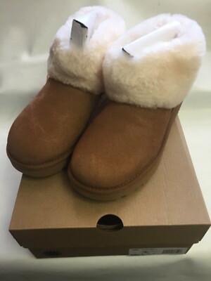 ugg fluff yeah chestnut