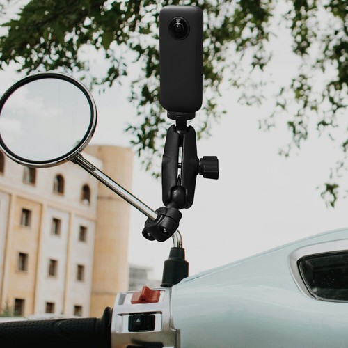 Ball Head Connecting Rod Support Bike Handlebar Camera Clamp Mount Action - 第 5/12 張圖片