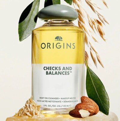 Origins CHECKS and BALANCES Milky Oil Cleanser + Makeup