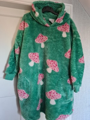 Primark Mushroom SNUDDIE Hooded Oversized Blanket Hoodie Snoodie Oodie M -  L | eBay