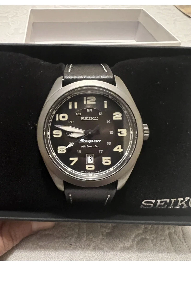 Custom snapon seiko automatic watch