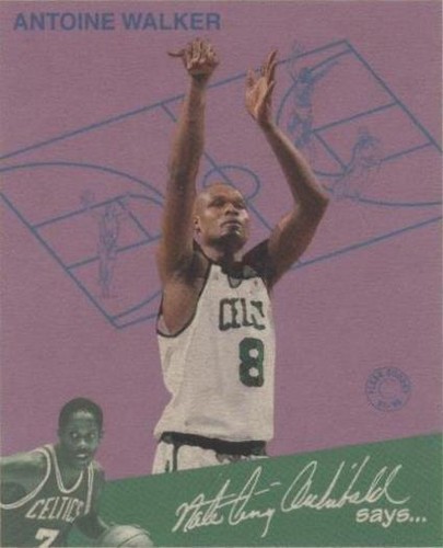 1997-98 Metal Universe Championship #27 Antoine Walker ~ Boston