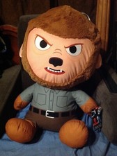 HUGH Universal Monsters 21'' Wolfman Stuffed Plush Big Head Doll