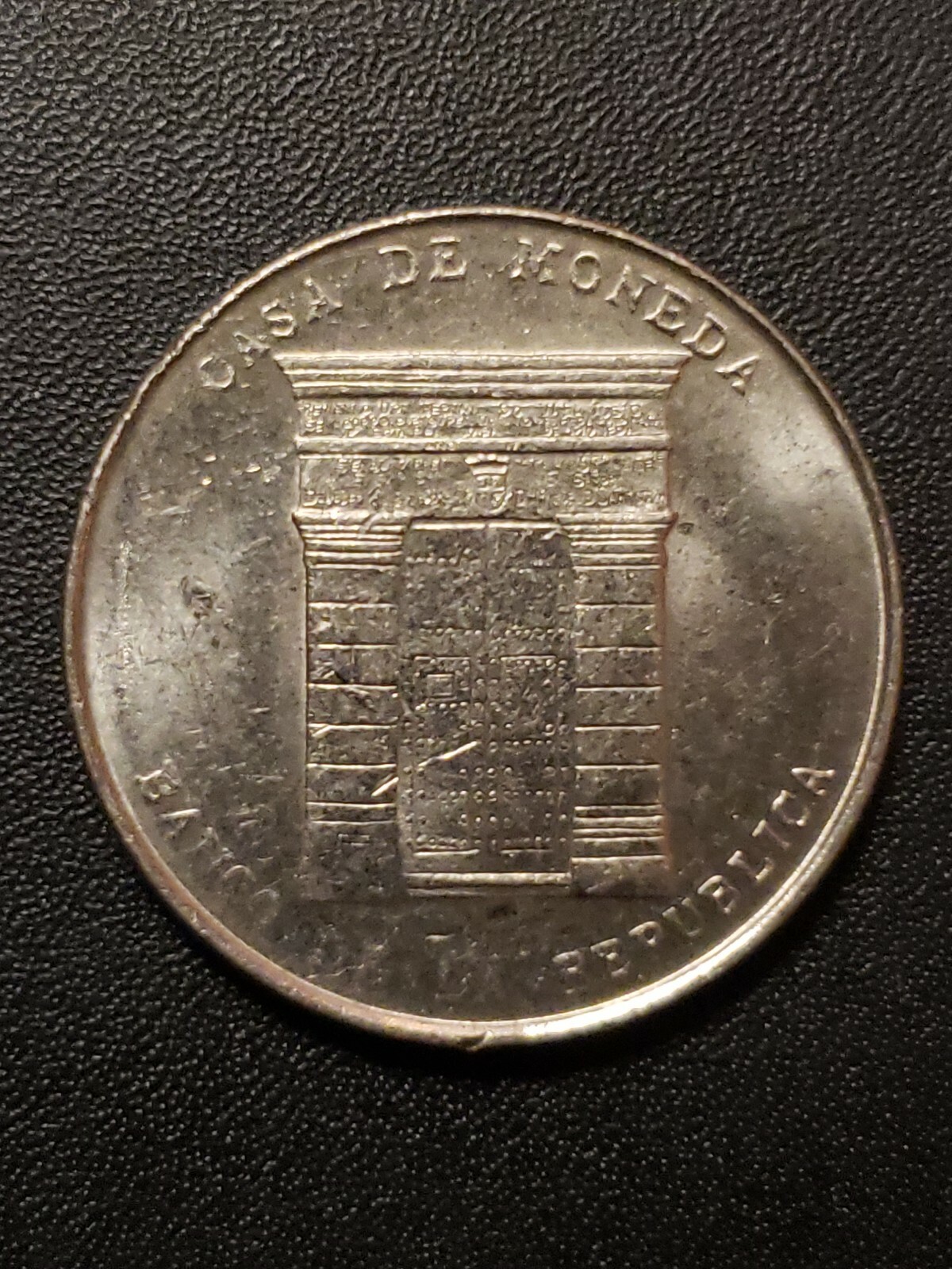 Cartagena 2011 bicentenario 200 años acero chapado en cobre 23,2mm ficha...