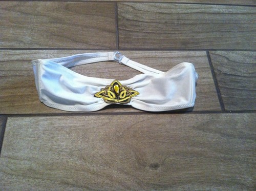 Sz. Fashion -Small - Strapless Swimming White Top - Picture 2 of 7